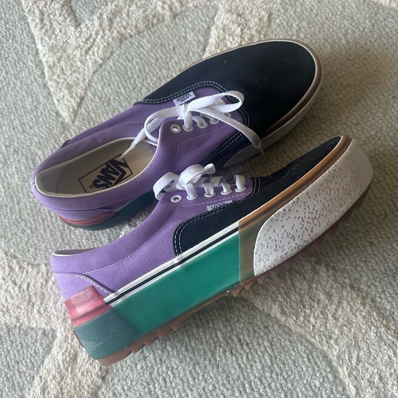 Vans “Stacked Collection” Platform Lace-Up Sneakers - Picture 2 of 5